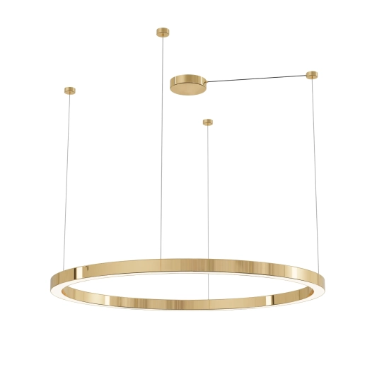 Żyrandol Aurum L 1xLED złoty PL0116-130 yaskr