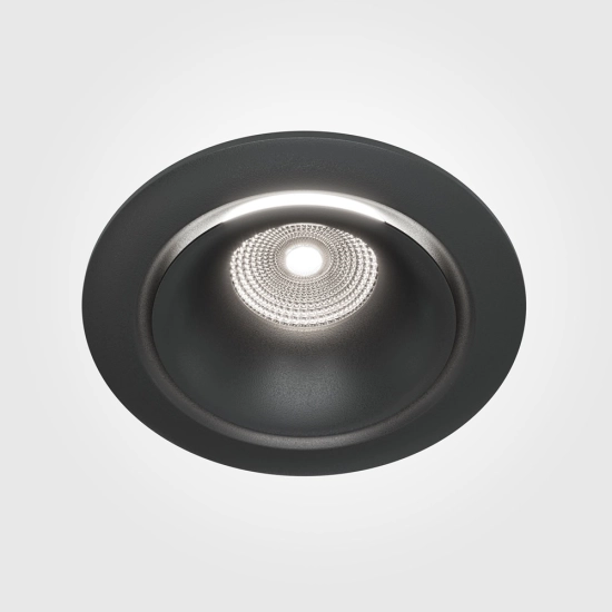 Lampa wpuszczana Yin 4000K 1x12W 60° Dim Triac DL031-L12W4K-D-B Maytoni - zdjęcie produktu