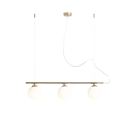 LAMPA WISZĄCĄ BERYL GLASS 3 ZŁOTY 1006E_30 ALDEX - zdjęcie dodatkowe 2