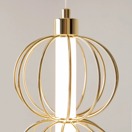 Lampa wisząca Golden Cage MOD216PL-L10G3K Maytoni - zdjęcie dodatkowe 9