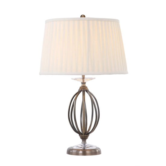 kinkiecik.pl Lampa stołowa Aegean – 1 źródło światła – Stary mosiądz AG-TL-AGED-BRASS Elstead Lighting