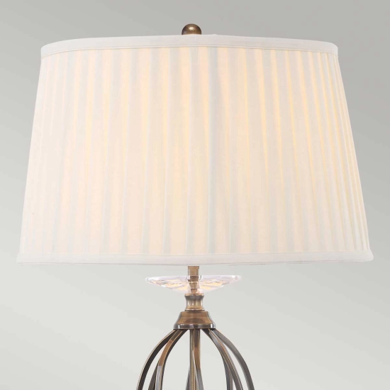 Lampa stołowa Aegean – 1 źródło światła – Stary mosiądz AG-TL-AGED-BRASS Elstead Lighting