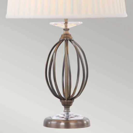 Lampa stołowa Aegean – 1 źródło światła – Stary mosiądz AG-TL-AGED-BRASS Elstead Lighting
