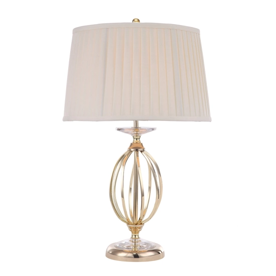 kinkiecik.pl Lampa stołowa Aegean – 1 źródło światła – Polerowany mosiądz AG-TL-POL-BRASS Elstead Lighting