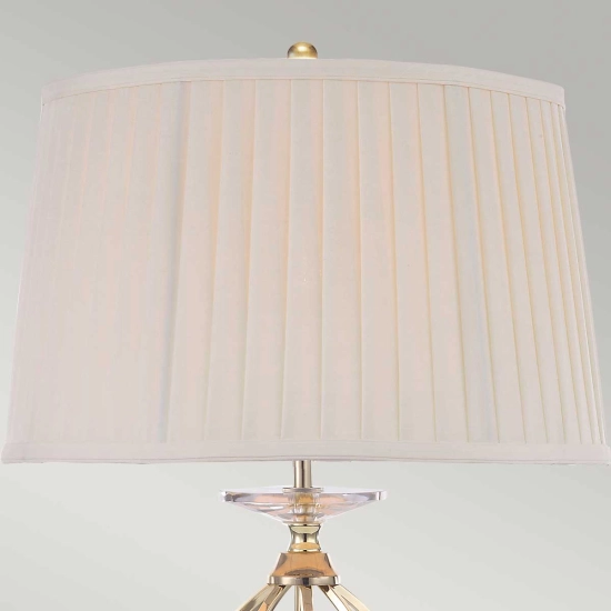 Lampa stołowa Aegean – 1 źródło światła – Polerowany mosiądz AG-TL-POL-BRASS Elstead Lighting