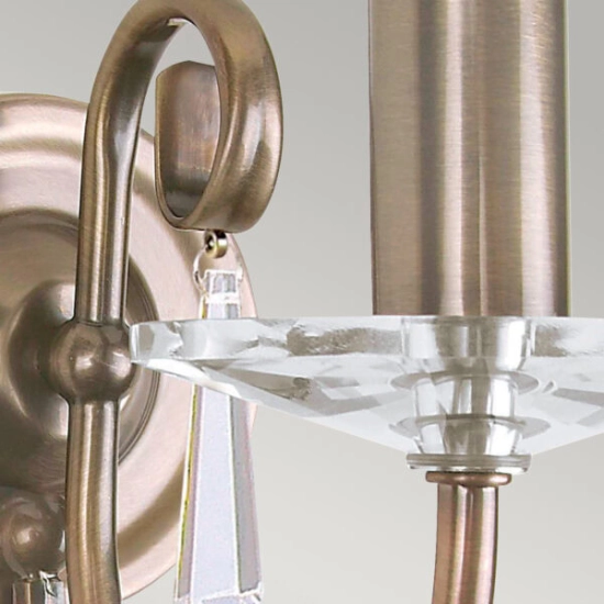 Kinkiet Aegean – 1 źródło światła – Stary mosiądz AG1-AGED-BRASS Elstead Lighting