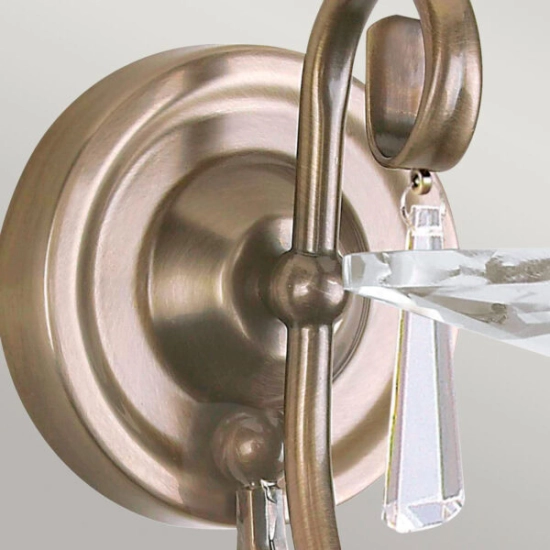 Kinkiet Aegean – 1 źródło światła – Stary mosiądz AG1-AGED-BRASS Elstead Lighting