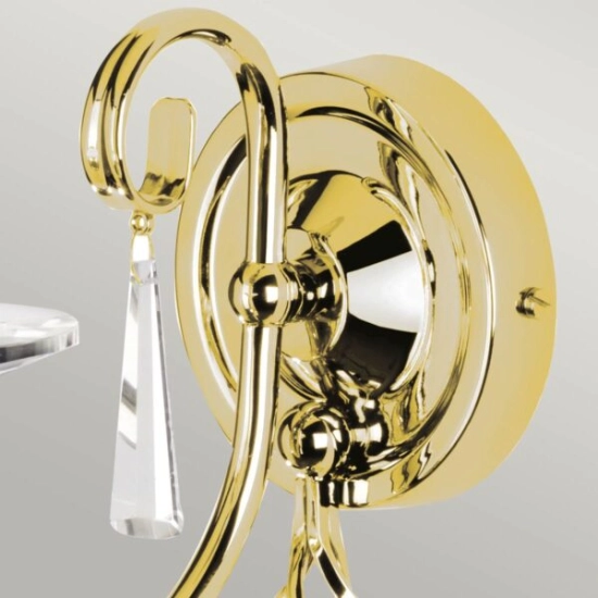 Kinkiet Aegean – 1 źródło światła – Polerowany mosiądz AG1-POL-BRASS Elstead Lighting