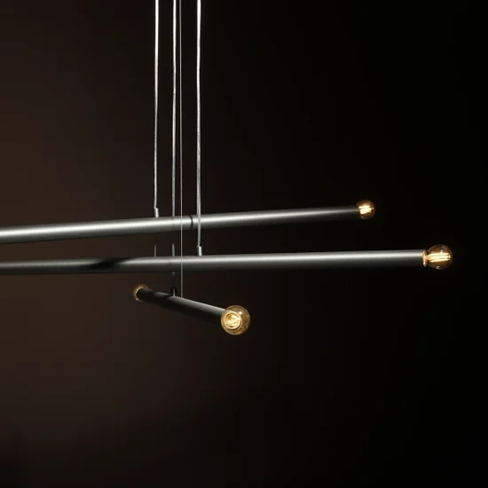 Lampa wisząca TUBO 6 Steel 1072K5 Aldex - zdjęcie dodatkowe 4