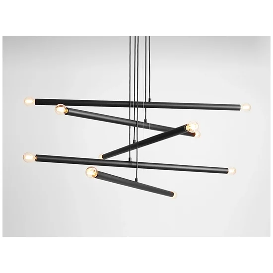Lampa wisząca TUBO 6 Steel 1072K5 Aldex - zdjęcie dodatkowe 5