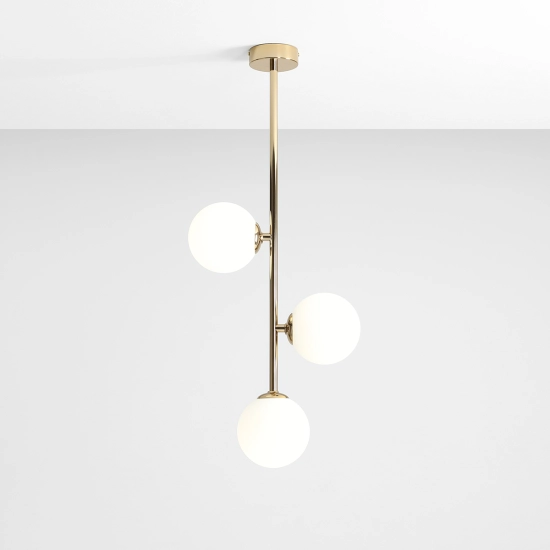 Lampa wisząca Libra 3 złota 1094PL_E30 ALDEX