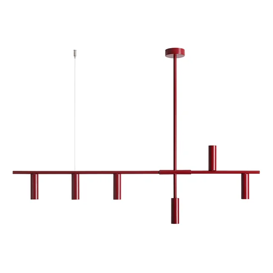 Lampa wisząca TREVO 6 RED WINE 1104K15 Aldex - zdjęcie produktu