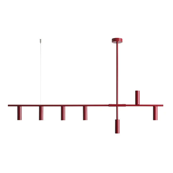 Lampa wisząca TREVO 7 RED WINE 1104T15 Aldex - zdjęcie produktu