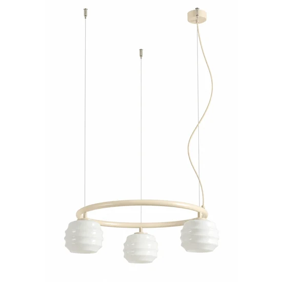 Lampa wisząca PUFF 3 RING COTTON 1159E20_R Aldex - zdjęcie produktu