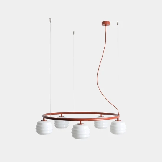 Lampa wisząca PUFF 5 RING TERRA 1159F24_R Aldex - zdjęcie dodatkowe 3