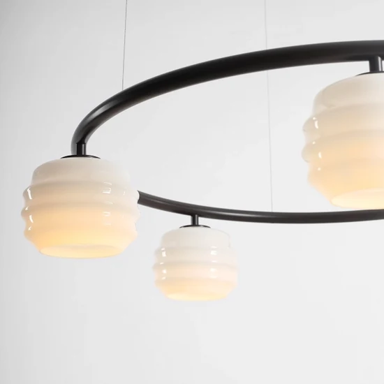Lampa wisząca PUFF 5 RING MOKKA 1159F28_R Aldex - zdjęcie dodatkowe 1