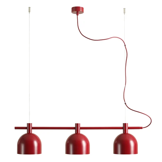 Lampa wisząca BERYL 3 RED WINE 976E_15 Aldex - zdjęcie produktu