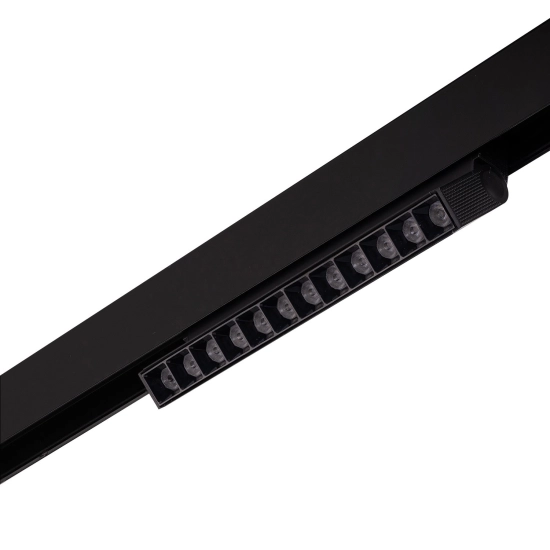 ALFA CYRUS TRACK MAGNETIC 2LINE 12W CCT SWITCH DIMM BK AZ6246 AZZARDO