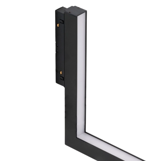 ALFA SAGA TRACK MAGNETIC 24W DALI CORNER B CCT DIMM BK AZ6289 AZZARDO