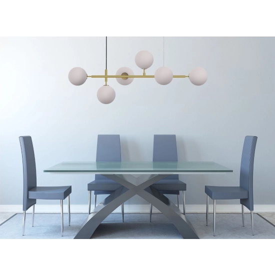 Alisa wisząca białe kulki LP-005/6P WH Light Prestige