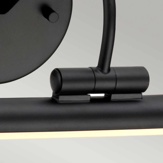 Duża obrazówka Alton – Wbudowana taśma LED – Czarna ALTON-PL-L-BLK Elstead Lighting