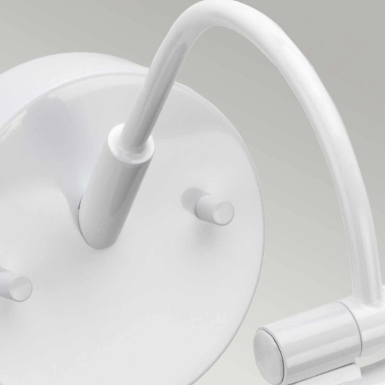 Duża obrazówka Alton – Wbudowana taśma LED – Biała ALTON-PL-L-WHT Elstead Lighting