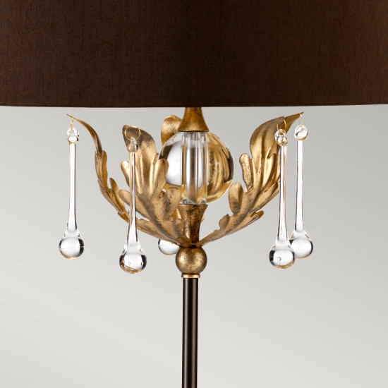 Lampa stołowa Amarilli – 1 źródło światła – Brązowa / Złota patyna AML-TL-BRONZE Elstead Lighting