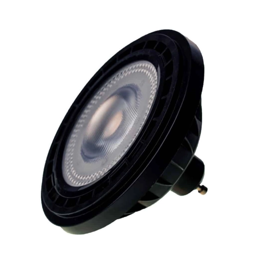 Reflektor ŻARÓWKA AR111 - 12W GU10 3000K/ Czarna AR1190 MILAGRO ---- wysyłka 24H ----