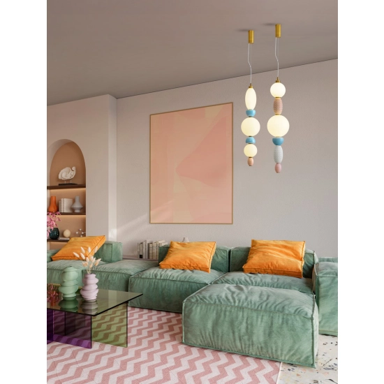 Lampa wisząca JOAQUIN LE44548 Luces Exclusivas - zdjęcie dodatkowe 3