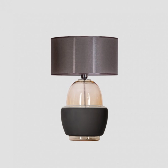 ARIEL AMBER/BLACK lampa stołowa L248110427 4Concepts