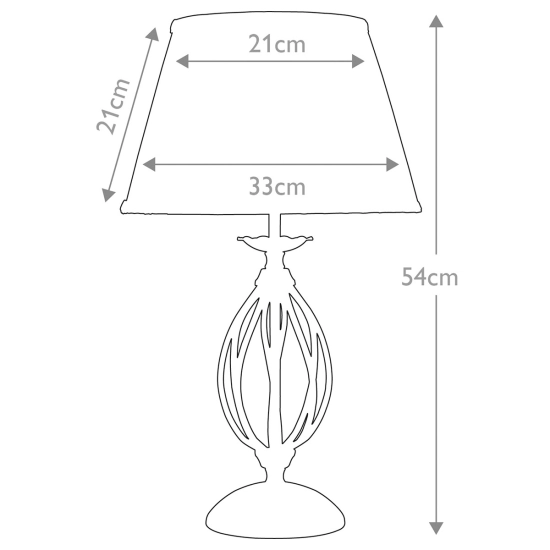 Lampa stołowa Artisan – 1 źródło światła – Czarna ART-TL-BLACK Elstead Lighting