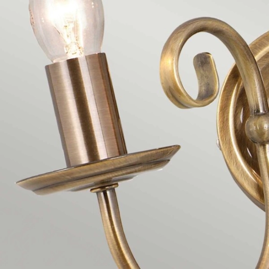 Kinkiet Artisan – 2 źródła światła – Stary mosiądz ART2-AGD-BRASS Elstead Lighting