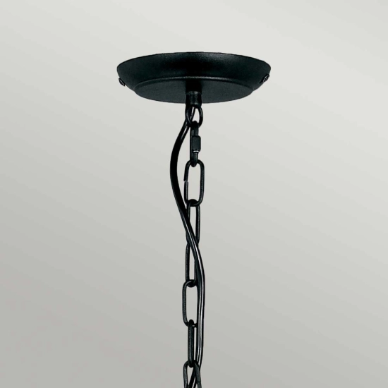 Żyrandol Artisan – 5 źródeł światła – Czarny ART5-BLACK Elstead Lighting