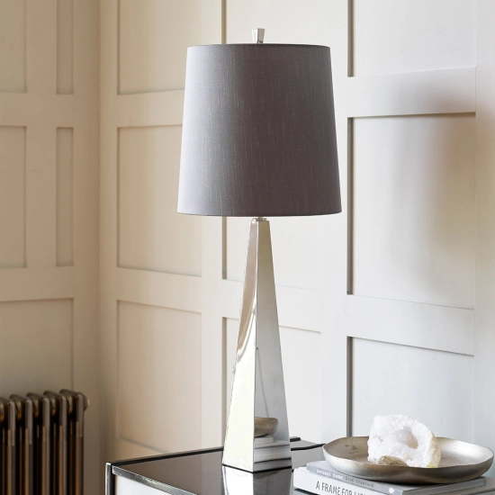Lampa stołowa Ascent – 1 źródło światła – Polerowany nikiel ASCENT-TL-PN Elstead Lighting