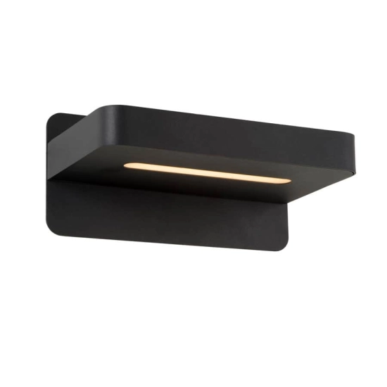 ATKIN Kinkiet LED 1x5W 2700K With USB charging point czarny 77280/05/30 Lucide - zdjęcie produktu