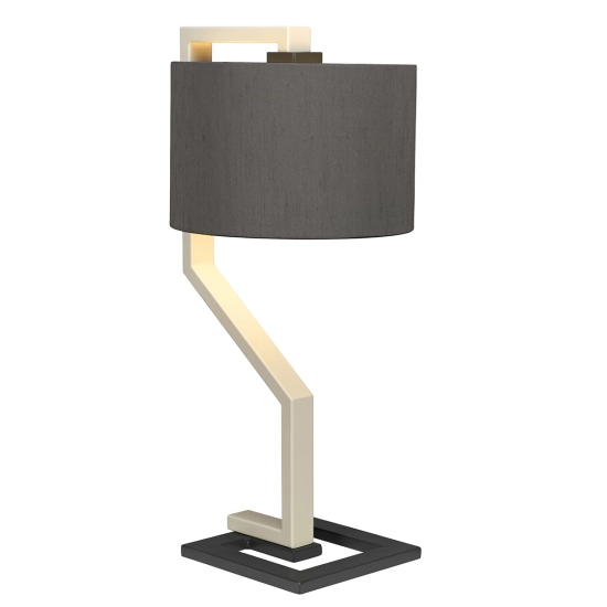 kinkiecik.pl Lampa stołowa Axios – 1 źródło światła – Szara AXIOS-TL-GREY Elstead Lighting