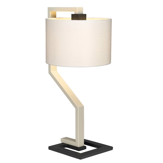 kinkiecik.pl Lampa stołowa Axios – 1 źródło światła – Kość słoniowa AXIOS-TL-IVORY Elstead Lighting