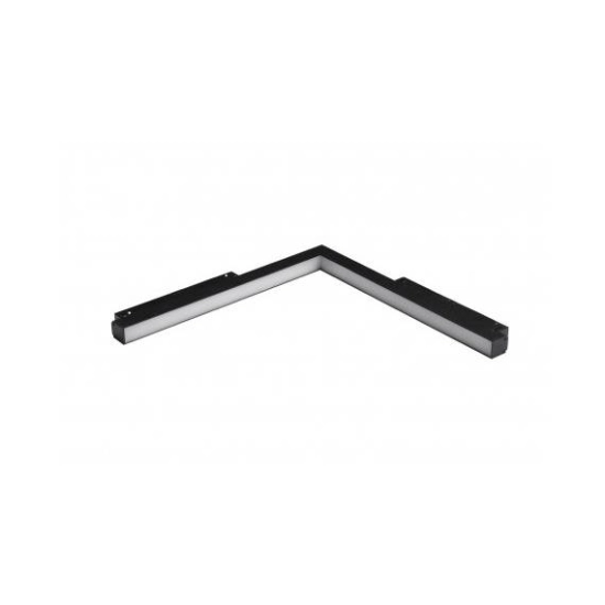 ALFA SAGA II TRACK MAGNETIC CORNER B 25W 3000K BK AZ5498 AZZARDO