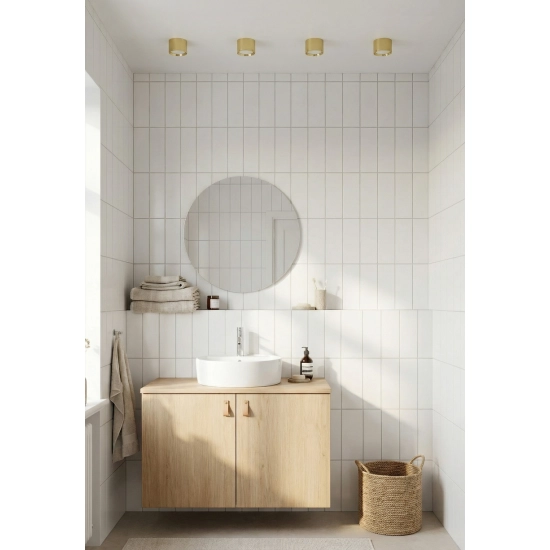 Plafon MARTON GX53 IP44 GO AZ6867 AZZARDO