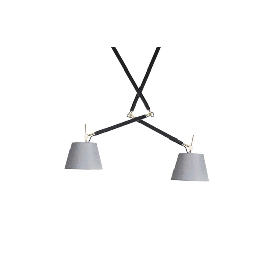Lampa wisząca ZYTA 2 S PENDANT złota AZ4191+AZ2601+AZ2601 śr.26cm AZZARDO