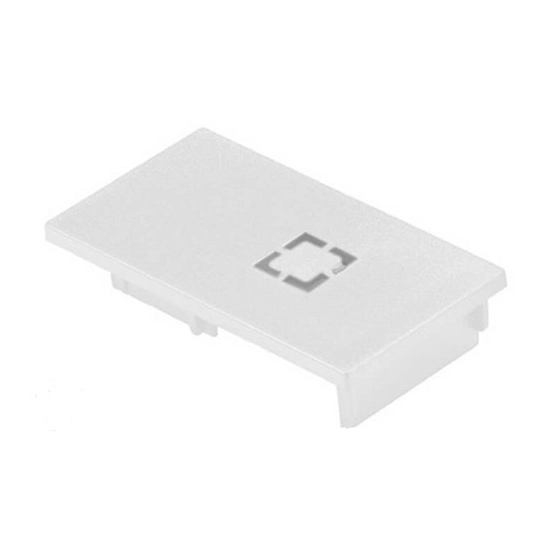 Zaślepka końcowa do szyn magnetycznych ALFA TRACK MAGNETIC52 END CAP WHITE AZ6373 AZZARDO