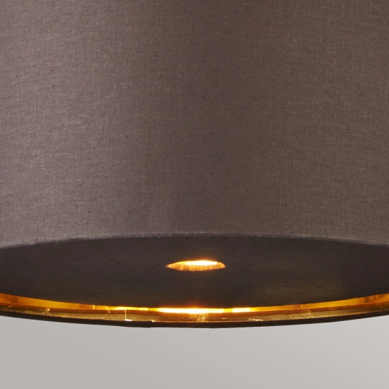 Lampa wisząca Balance – 1 źródło światła – Brązowa / Polerowany mosiądz BALANCE-P-BRPB Elstead Lighting