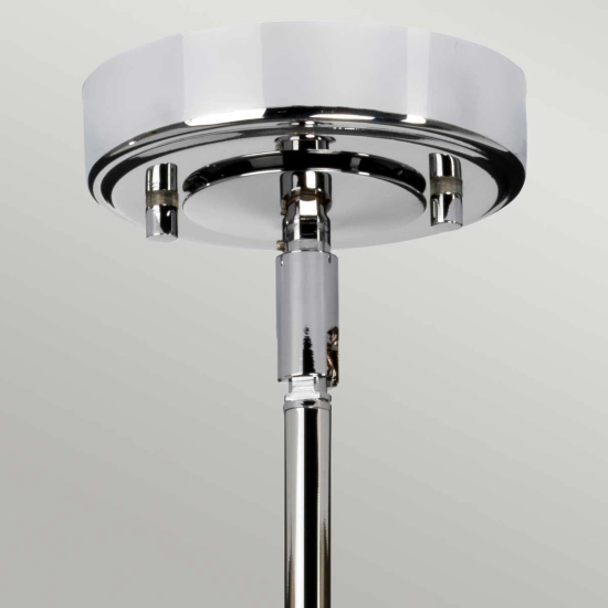 Lampa wisząca Agatha – 1 źródło światła- Polerowany chrom BATH-AGATHA1P-PC Elstead Lighting