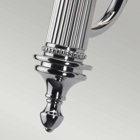 Kinkiet Carroll – 1 żródło światła – Polerowany chrom BATH-CARROLL1-PC Elstead Lighting