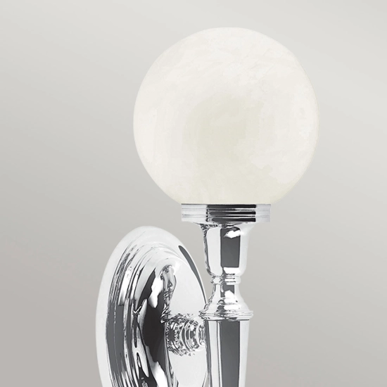 Kinkiet Dryden – 1 źródło światła – Polerowany chrom BATH-DRYDEN4-PC Elstead Lighting
