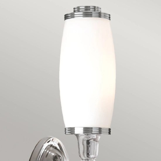 Kinkiet Dryden – 1 źródło światła- Polerowany chrom BATH-DRYDEN5-PC Elstead Lighting