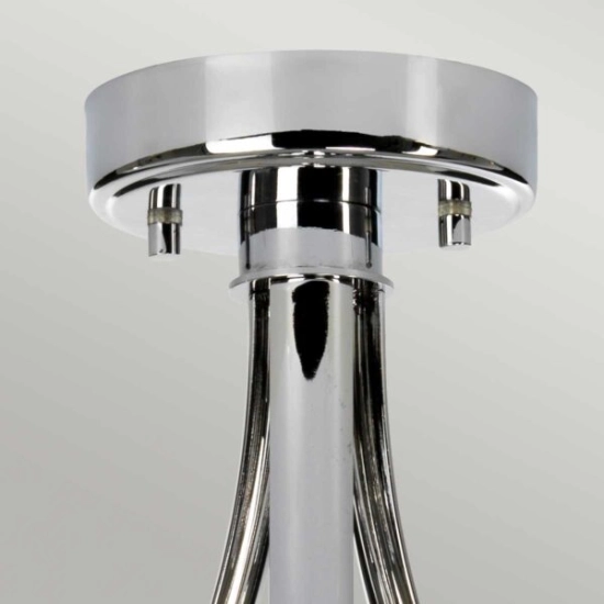 Półplafon Falmouth – 3 źródła światła – Polerowany chrom BATH-FALMOUTH-SF-PC Elstead Lighting