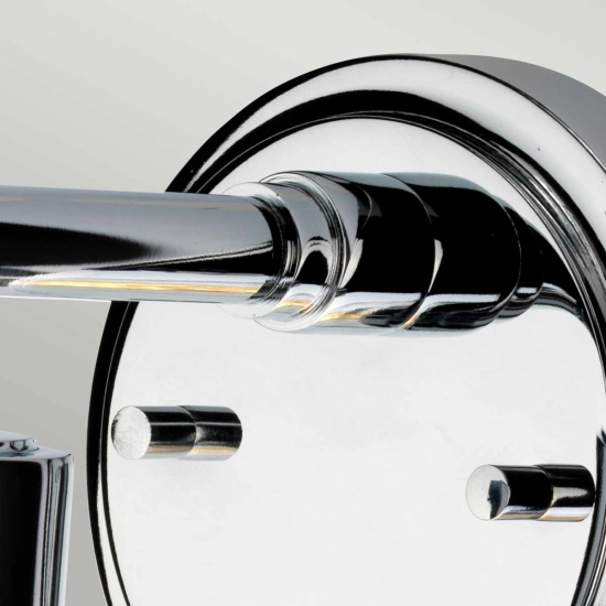 Kinkiet Morvah – 1 źródło światła – Polerowany chrom BATH-MORVAH1-PC Elstead Lighting