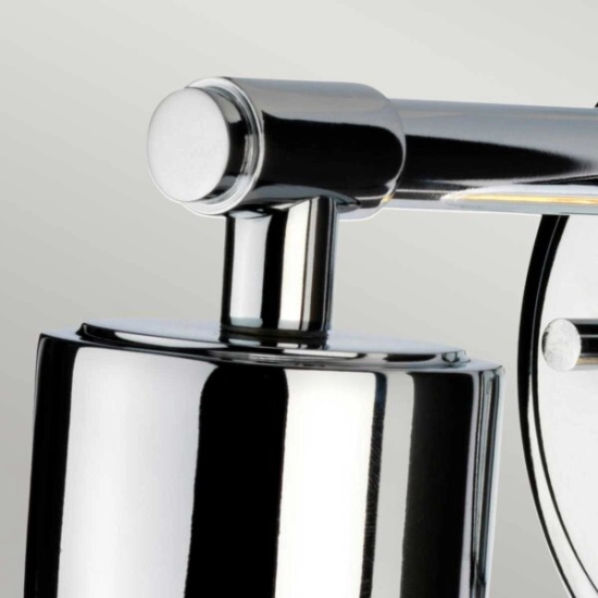 Kinkiet Morvah – 1 źródło światła – Polerowany chrom BATH-MORVAH1-PC Elstead Lighting