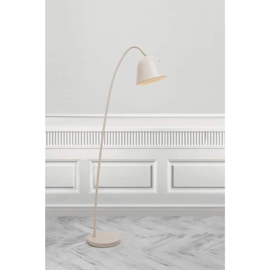 kinkiecik.pl Lampa podłogowa beżowa regulowany klosz FLEUR 2112124001 Nordlux